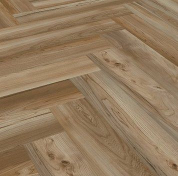 Віллоса Натуральний D 50172 | Kronotex (Кронотекс) Herringbone | Ламинат елкочкой в медовом оттенке произведен в Германии LAM-TEX-7107 фото